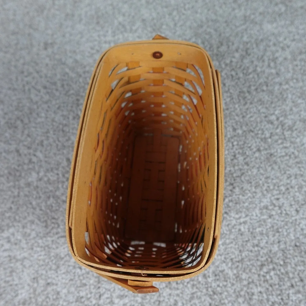 Longaberger 25th Anniversary Basket 1973-1998 Americana Red Blue Vintage